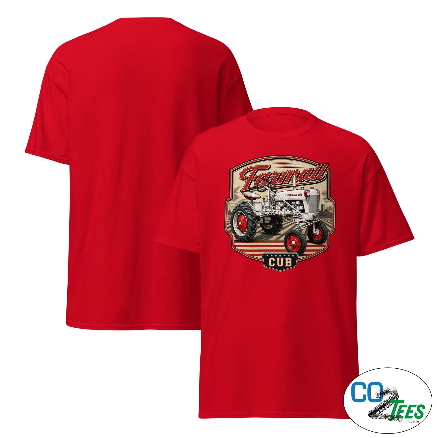 Farmall Cub White Dealer Edition T-shirt