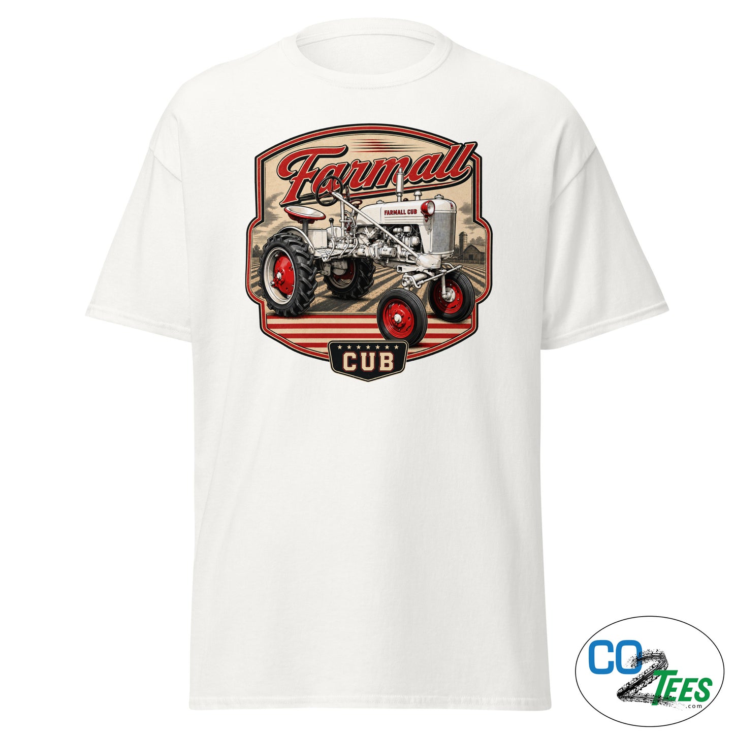 Farmall Cub White Dealer Edition T-shirt