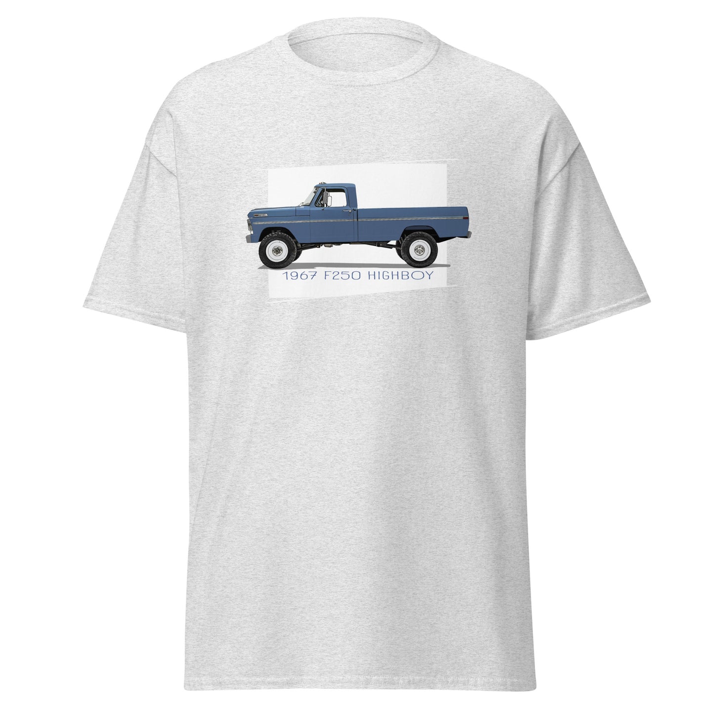 1967 Ford F250 Highboy All Blue T-shirt