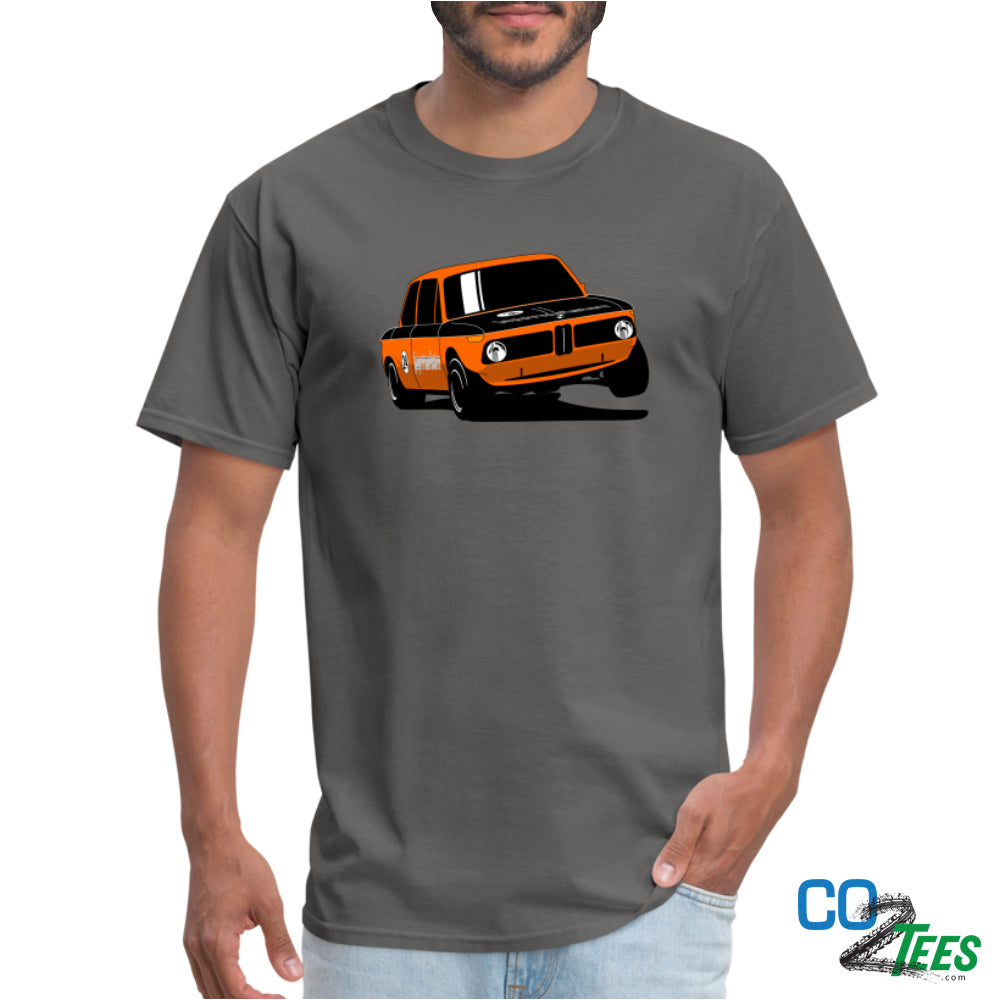 BMW 2002 Racing Jagermiester Charcoal T-Shirt CO2 Tees