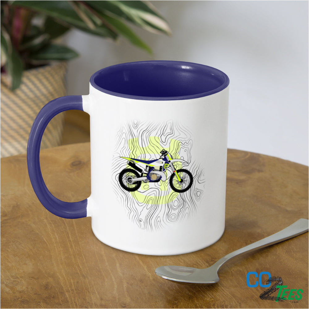 Husqvarna Motorcycle Topo Coffee Mug