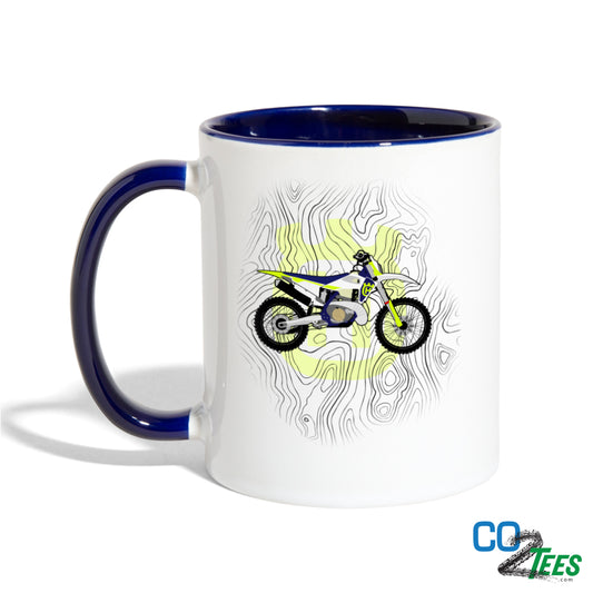 Husqvarna Motorcycle Topo Coffee Mug