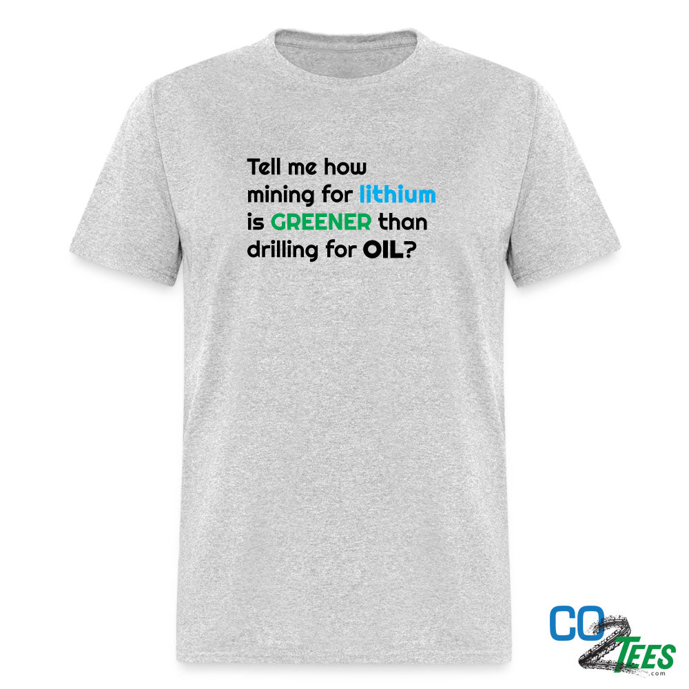Lithium is Greener Unisex Classic T-Shirt
