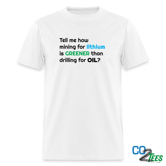 Lithium is Greener Unisex Classic T-Shirt